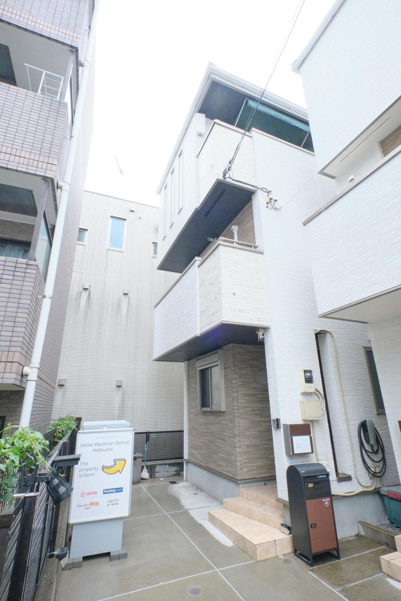 Shinjuku 1 Sta.・98㎡・4Br Entire Home Upscale Area Tokio Buitenkant foto